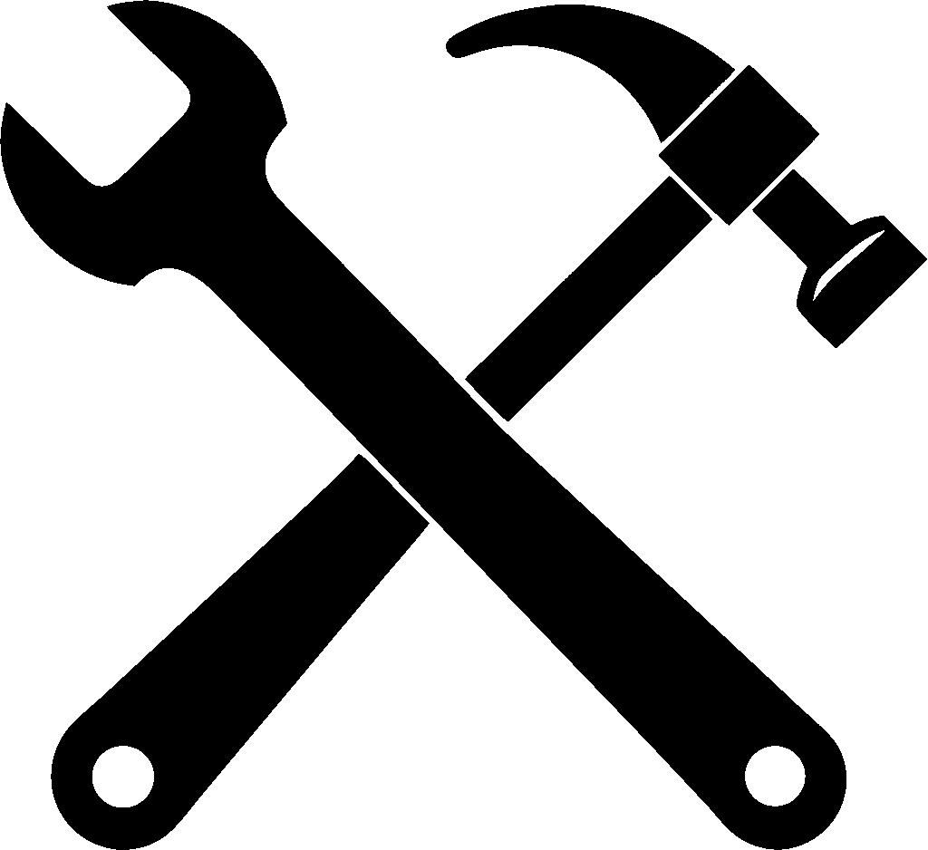 key, a hammer, repair, instruments, equipment, icon, the logo, emblem, ai generated